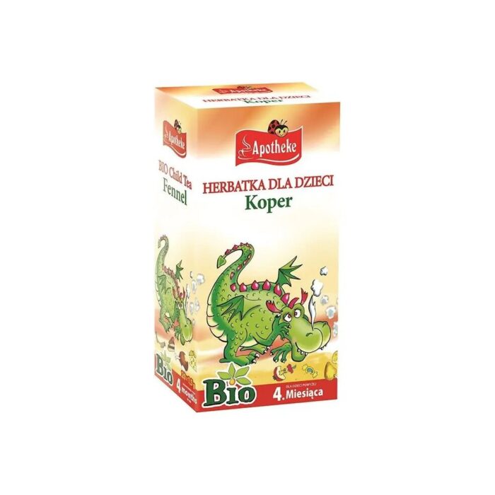 HERBATKA DLA DZIECI - KOPER WŁOSKI BIO (20 x 1,5 g) 30 g - APOTHEKE - obrazek 2