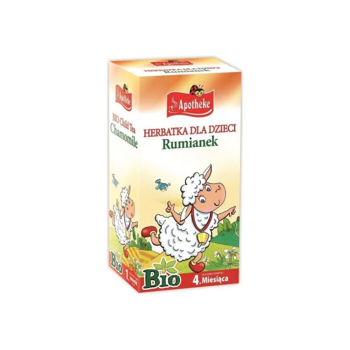 HERBATKA DLA DZIECI - RUMIANEK BIO (20 x 1 g) 20 g - APOTHEKE - obrazek 2
