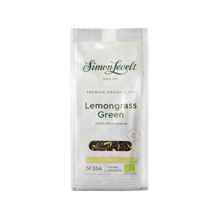 Herbata Lemongrass Green zielona 90g SIMON LÈVELT BIO - obrazek 2