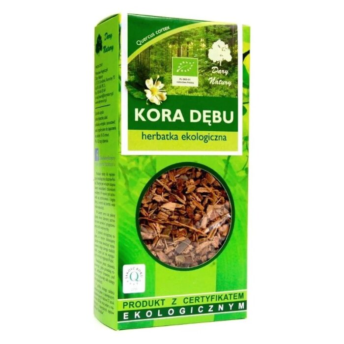 Herbatka Kora Dębu 100g DARY NATURY BIO - obrazek 1