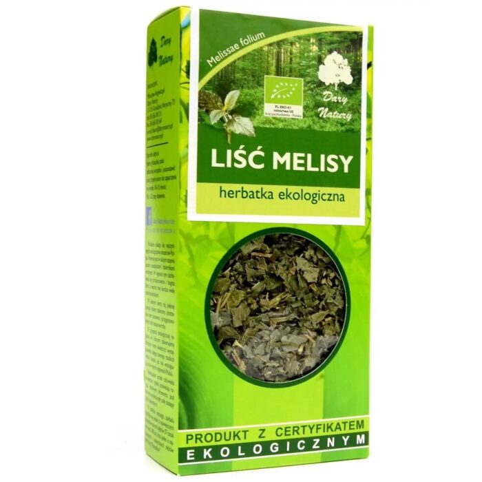 HERBATKA LIŚĆ MELISY BIO 25 g - DARY NATURY - obrazek 2