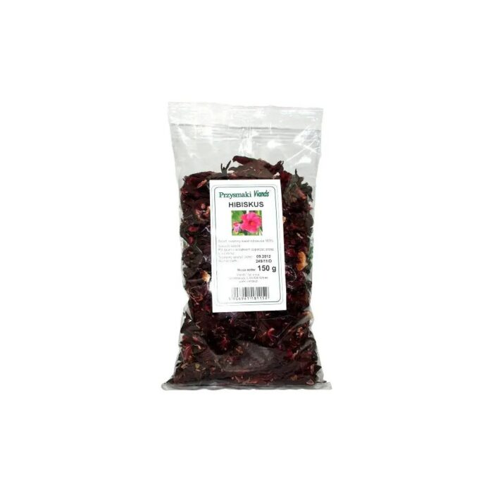 Hibiskus kwiaty suszone 75g VIANDS - obrazek 2