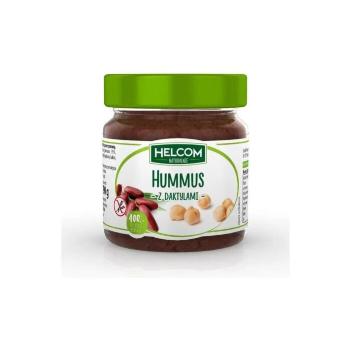 Hummus z daktylami 200g HELCOM - obrazek 2