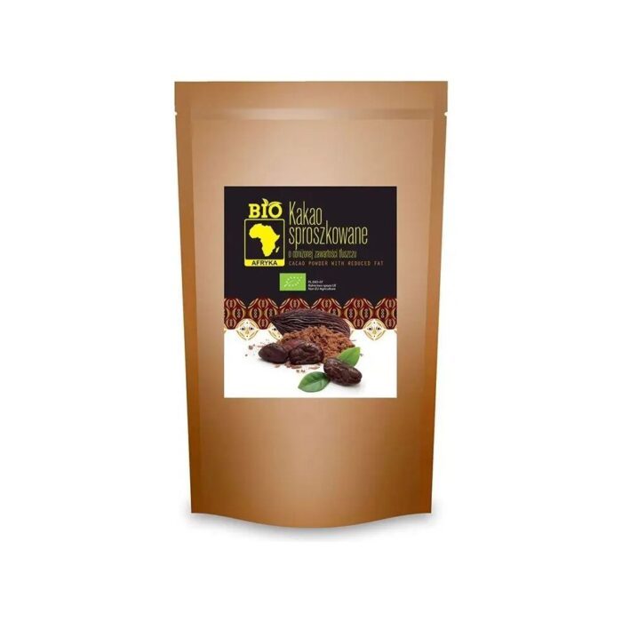 Kakao o obniżonej zawartości tłuszczu proszek 200g BIO PLANET BIO - obrazek 2