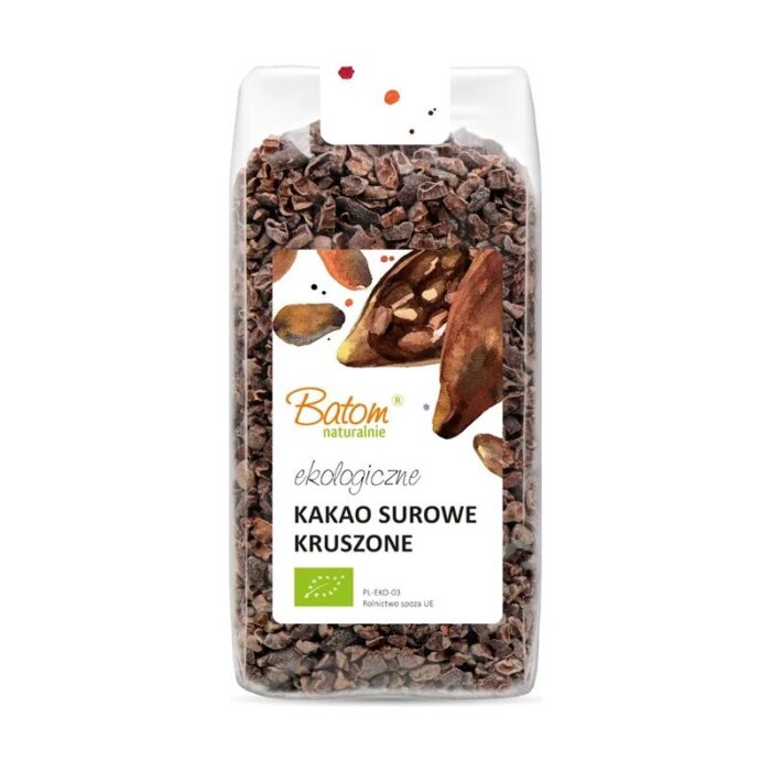 Kakao surowe kruszone 250g BATOM BIO - obrazek 1