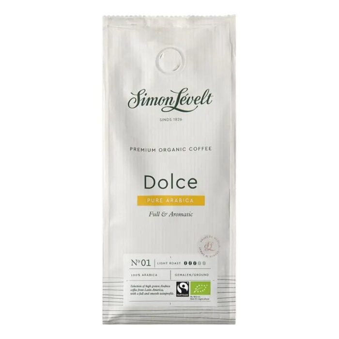 kawa-arabica-100-simon-levelt-dolce-mielona-fair-trade-500g-bio-2.jpg Kawa Dolce mielona 500g SIMON LÈVELT BIO - obrazek 1
