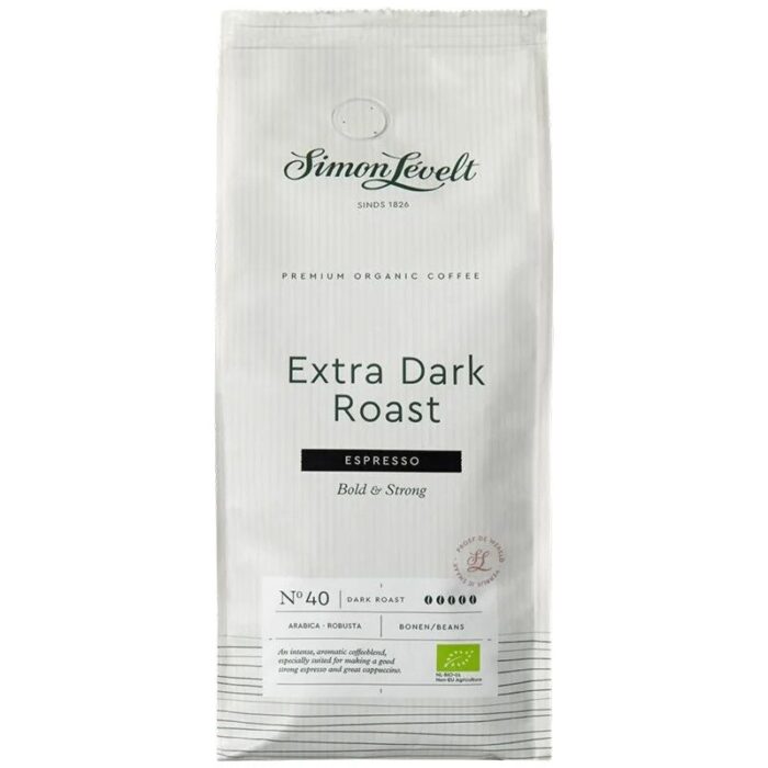 kawa-arabica-robusta-espresso-simon-levelt-extra-dark-roast-ziarna-500g-bio-2.jpg Kawa Extra Dark Roast ziarnista 500g SIMON LÈVELT BIO - obrazek 1