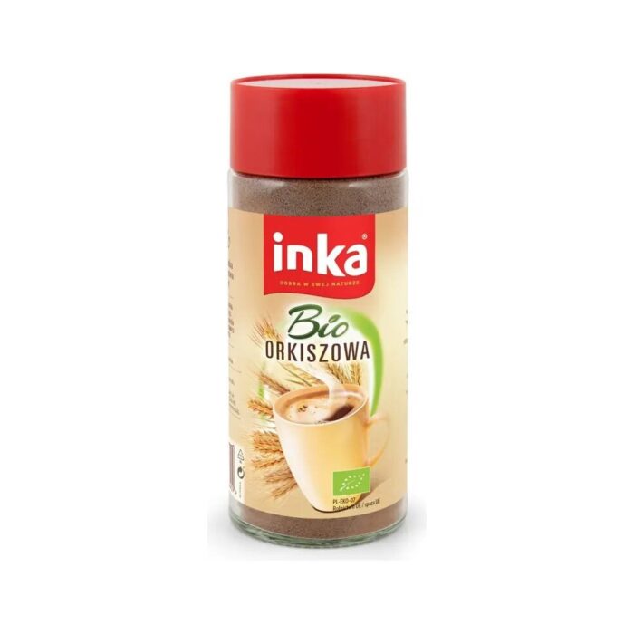 Kawa zbożowa orkiszowa instant 100g INKA BIO - obrazek 2