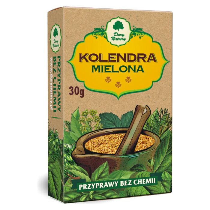 Kolendra mielona 30g DARY NATURY - obrazek 2