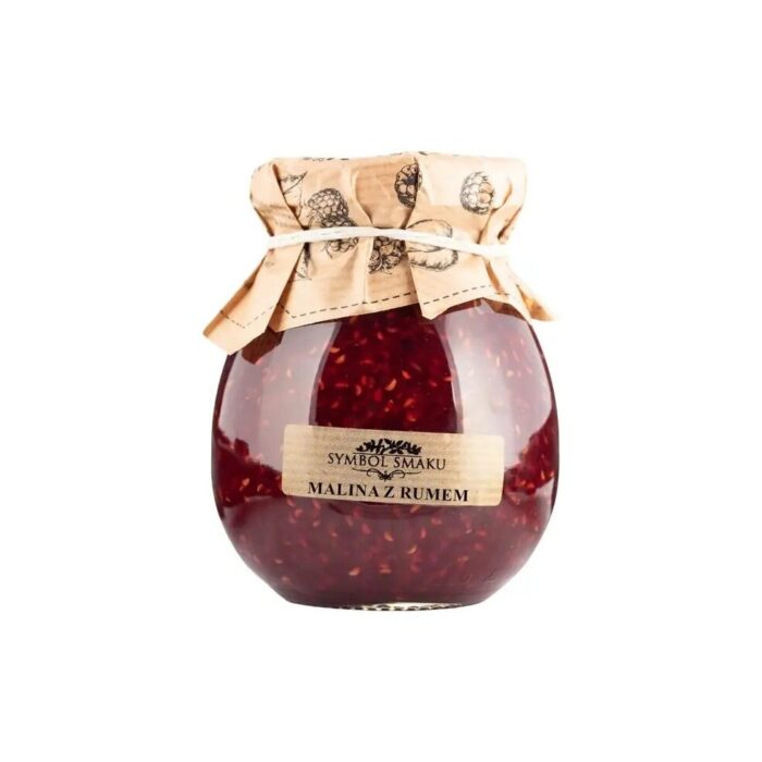 Konfitura malinowa z rumem 300g SYMBOL SMAKU - obrazek 2