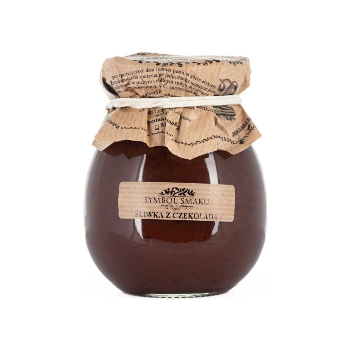 Konfitura śliwka z czekoladą i cynamonem 300g SYMBOL SMAKU - obrazek 2