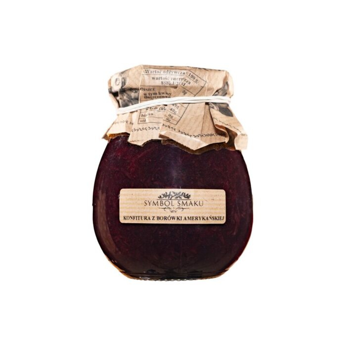 Konfitura z borówki amerykańskiej 290g SYMBOL SMAKU - obrazek 2