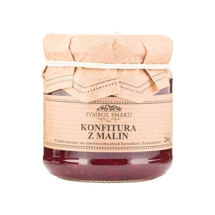 Konfitura z malin 200g SYMBOL SMAKU - obrazek 1