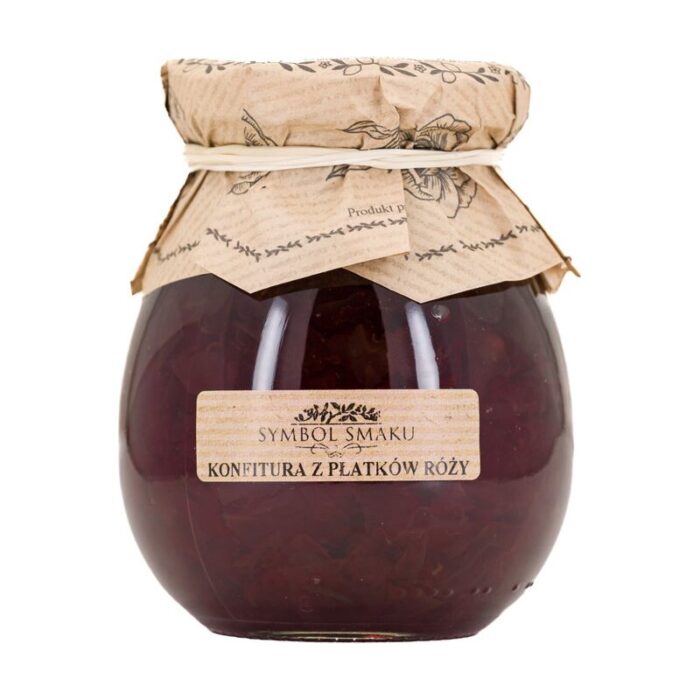 konfitura-symbol-z-platkow-rozy-300g-2.jpg Konfitura z płatków róży 300g SYMBOL SMAKU - obrazek 1