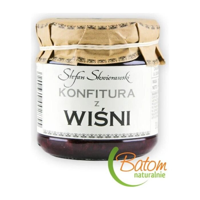 konfitura-z-wisni-200gskwierawski-2.jpg Konfitura z wiśni 200g SKWIERAWSKI - obrazek 1