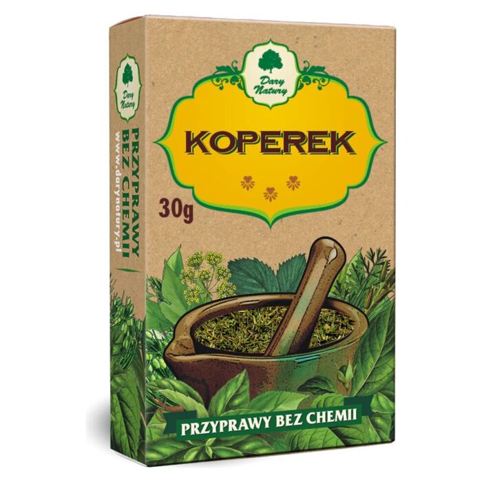 Koperek suszony 30g DARY NATURY - obrazek 2