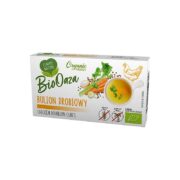 BULION - KOSTKI DROBIOWE BEZ DODATKU CUKRÓW BEZGLUTENOWE BIO (6 x 11 g) 66 g - BIOOAZA