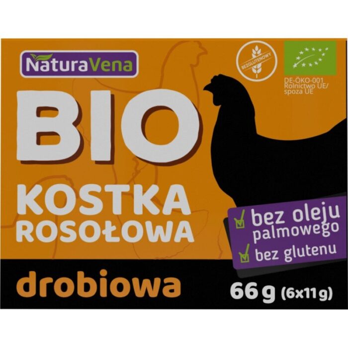 kostki-rosolowe-naturavena-drobiowe-bezglut-66g-bio-2.jpg BULION - KOSTKI DROBIOWE BEZGLUTENOWE BIO (6 x 11 g) 66 g - NATURAVENA - obrazek 1