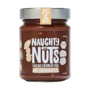 Krem orzechowo-kakaowy crunchy bez cukru 250g NAUGHTY NUTS BIO