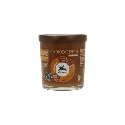 KREM ORZECHOWO - CZEKOLADOWY FAIR TRADE BIO 180 g - ALCE NERO