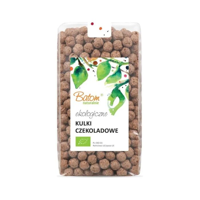 Chrupki / kulki czekoladowe 250g BATOM BIO - obrazek 2