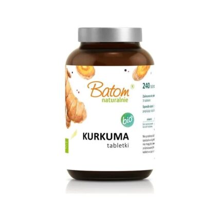 Kurkuma 500mg tabletki 240szt. BATOM BIO