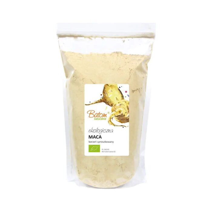 Maca korzeń sproszkowany 1kg BATOM BIO - obrazek 2
