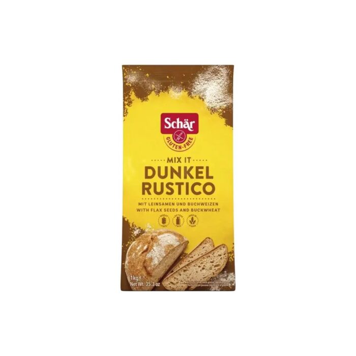 Mąka do wypieku chleba Mix it rustico bezglutenowa 1kg SCHAR - obrazek 2