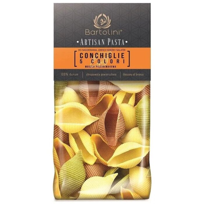 Makaron pszenny pięciosmakowy muszle NR 2 300g BARTOLINI - obrazek 1