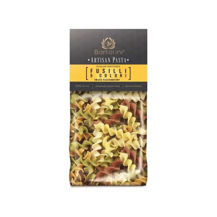 Makaron pszenny pięciosmakowy świdry 300g BARTOLINI - obrazek 2