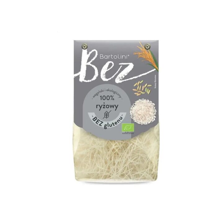 MAKARON (RYŻOWY) KRAJANKA BEZGLUTENOWY BIO 250 g - BARTOLINI - obrazek 2