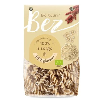 MAKARON (Z SORGO) ŚWIDERKI BEZGLUTENOWY BIO 250 g - BARTOLINI