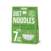 MAKARON (KONJAC) NOODLE BEZGLUTENOWY BIO 385 g (300 g) - DIET-FOOD