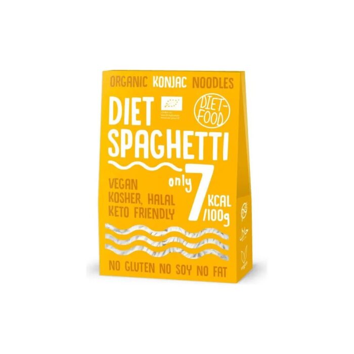 MAKARON (KONJAC) SPAGHETTI BEZGLUTENOWY BIO 385 g (300 g) - DIET-FOOD - obrazek 2