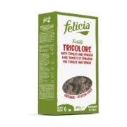 Makaron ryżowy Tricolore fusilli świderki 250g FELICIA BIO