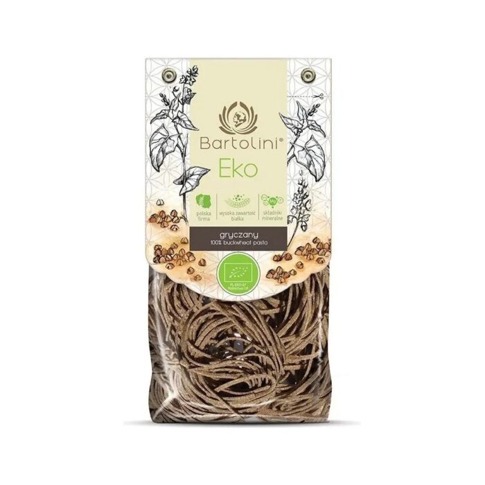 Makaron gryczany gniazdka 250g BARTOLINI BIO - obrazek 2