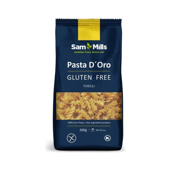 Makaron kukurydziany świderki bezglutenowy 500g SAM MILLS - obrazek 2