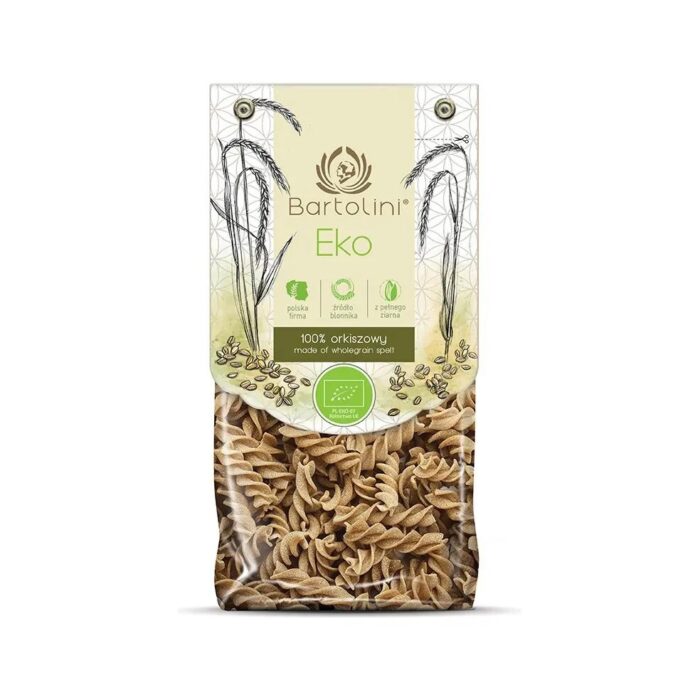 MAKARON (ORKISZOWY RAZOWY) ŚWIDERKI BIO 250 g - BARTOLINI - obrazek 2