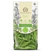Makaron z zielonego groszku świderki 250g BARTOLINI BIO
