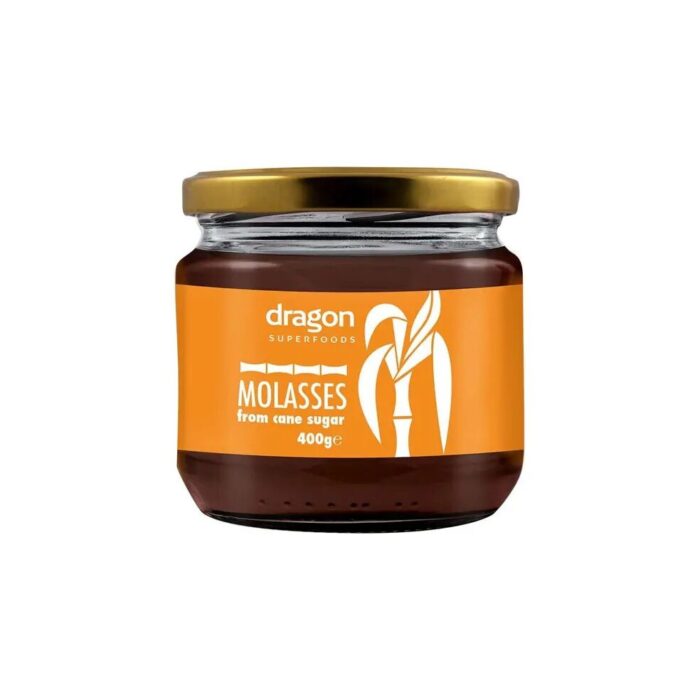 Melasa z trzciny cukrowej 400g DRAGON SUPERFOODS BIO - obrazek 2