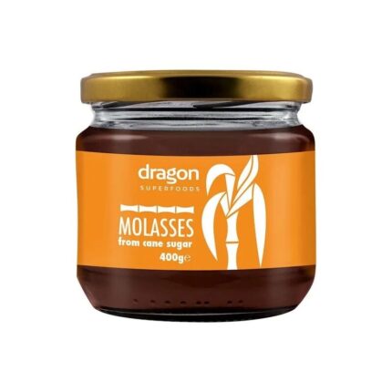 Melasa z trzciny cukrowej 400g DRAGON SUPERFOODS BIO