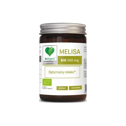 MELISA EKSTRAKT BIO (400 mg) 100 TABLETEK - BE ORGANIC