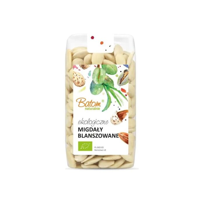 Migdały blanszowane 300g BATOM BIO - obrazek 2