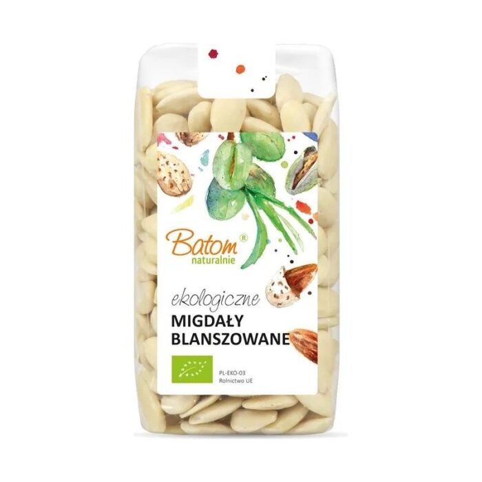 Migdały blanszowane 300g BATOM BIO - obrazek 1
