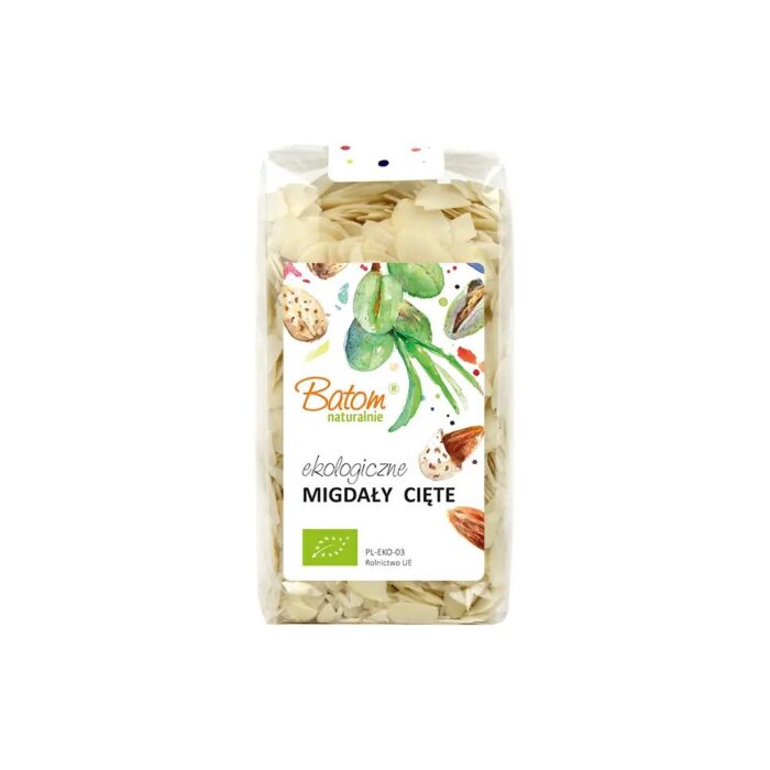 Migdały płatki cięte 125g BATOM BIO - obrazek 2