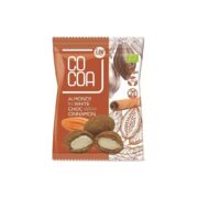 Migdały w białej polewie z cynamonem 70g COCOA BIO - obrazek 2
