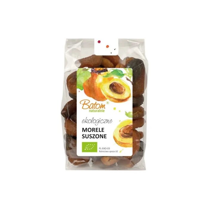 Morele suszone 250g BATOM BIO - najlepiej spożyć przed: 10.11.2025 - obrazek 2