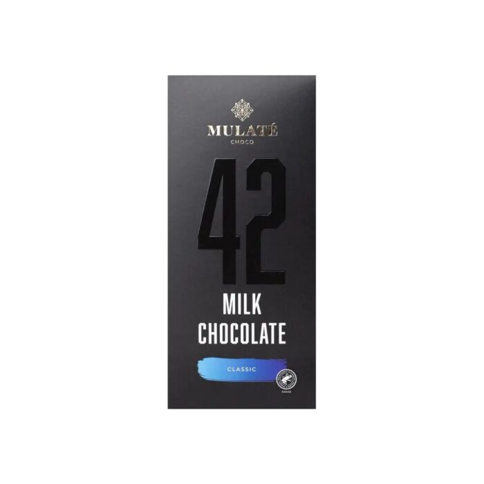 Czekolada mleczna klasyczna 90g MULATE CHOCO - obrazek 2
