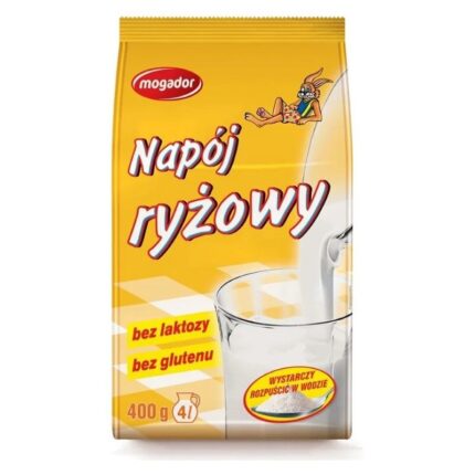 Napój ryżowy naturalny w proszku 400g MOGADOR