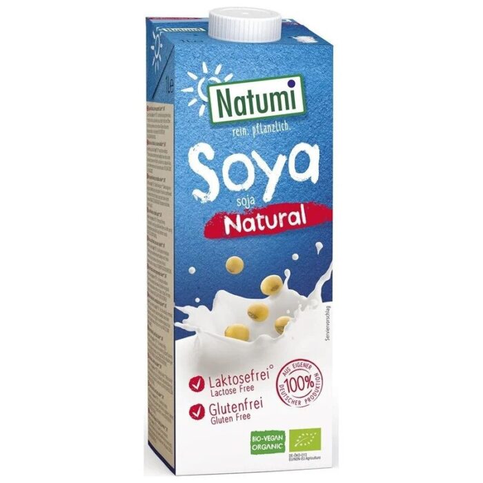 NAPÓJ SOJOWY BEZ DODATKU CUKRÓW BEZGLUTENOWY BIO 1 L - NATUMI - obrazek 1